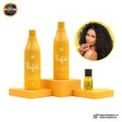 Kit Cachos Radiantes Shampoo + Condicionador de 1L + Óleo de Argan da Thamany Cosméticos