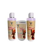 Kit Cachos Shampoo 1L + Máscara 1Kg + Leave-in 1L