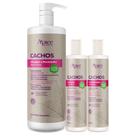 Kit Cachos Shampoo, Condicionador, Ativador Ápice Cosméticos