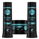 Kit Cachos Sim Haskell Shampoo e Condicionador + Máscara 300g