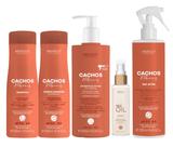 Kit Cachos Spray, Sh, Cond, Ativador e Óleo Tec Oil Arvensis Kit Cachos Spray, Sh, Cond, Ativador e Óleo Tec Oil Arvensis