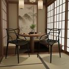 Kit Cadeiras Allegra Estilo Contemporâneo para Sala de Jantar, Área Gourmet ou Recepção