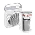 Kit Cadence Aquecedor MiniConfort e Cafeteira Dream Rosé Gold