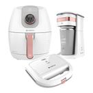 Kit Cadence Dream Rosé Gold - Fritadeira - Cafeteira - Sanduicheira