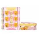 Kit Caderno Smart Pooh Universitario A4 10 Matérias Folhas Removível Com 10divisórias + Estojo Grande Pooh DAC