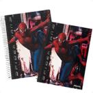 Kit Caderno Univ. 1 E 10 Materias Capa Dura homem Aranha