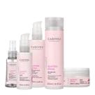 Kit Cadiveu Professional Essentials Quartzo Shine Shampoo Máscara Pré Shampoo Óleo e Leave-in (5 produtos)