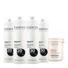Kit Cadiveu Professional Oxidante 20V 30v Extra e Buriti Mechas (5 produtos)