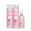 Kit Cadiveu Professional Quartzo Shine Shampoo Condicionador e Balm (3 produtos)