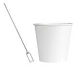 Kit Café Cafezinho Empresa Copo Com Mexedor
