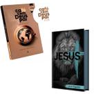 Kit Café Com Deus Pai 2025 + Bíblia Sagrada Leão de Judá Júnior Rostirola Vélos Pão Diário