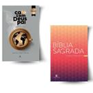 Kit: CAFÉ COM DEUS PAI 2026 + BÍBLIA ACF PRISMA CORAL, BROCHURA, ECONÔMICA (2 Vol)