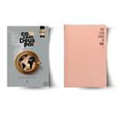 Kit: CAFÉ COM DEUS PAI 2026 + Bíblia Slim NVI, Capa dura rosa, Esta é uma história de amor (2 Vol)