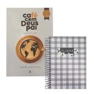 Kit Café com Deus Pai 2026 + Planner Xadrez (2 Vol) Kit Café com Deus Pai 2026 + Planner Xadrez (2 Vol)