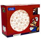 Kit Café Da Manhã Caneca Bowl Cerâmica Mario Zona Criativa