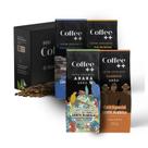 Kit Café Especial em Grãos Coffee Mais em Grãos Torra Média Variedades 4 x 250G