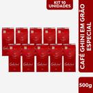 Kit Café Ghini em Grãos Torrado 500g - 10 Pacotes