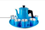 Kit café mini 8 pcs. Azul