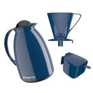 Kit Café Prático 3 Pçs Garrafa Suporte e açucareiro Unitermi