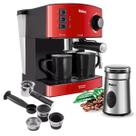 Kit Cafeteira Expresso Multicapsulas + Moedor Grano Aroma