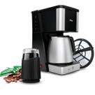 Kit Cafeteira Jarra de Aluminio + Moedor Perfect Coffe Kit Cafeteira Jarra de Aluminio + Moedor Perfect Coffe