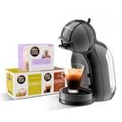Kit Cafeteira Nescafé Dolce Gusto Mini Me Preta + 30 cápsulas Kit Cafeteira Nescafé Dolce Gusto Mini Me Preta + 30 cápsulas
