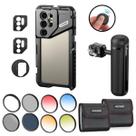 Kit Cage Para Samsung S24 Ultra Com Handle + Kit 7 Filtros Uv Cpl Nd