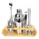 Kit Caipirinha Barman Coqueteleira Profissional Inox Drinks - LUATEK