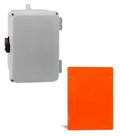 KIT CAIX PLAST 20x14x10 + PLACA MONTAG PLAST PEQ SIBRATEC