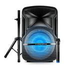 Kit caixa amplificadora frahm cmf670 com tripé e microfone