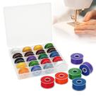 Kit caixa box de 25 bobinas baixa com linha carretilhas