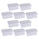 KIT CAIXA CAKE BOX RETANGULAR 20x12x8 1,500ML C/10 -BLUESTAR