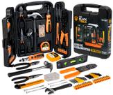 Kit Caixa De Ferramentas Completo 129pçs - Estojo/maleta The Black Tools