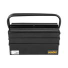 Kit Caixa de Ferramentas Sanfonada Vonder Preta com Jogo de Chaves Combinadas 12 Peças Nove54