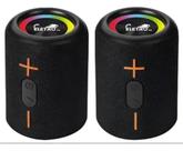 Kit Caixa De Som Dupla Encaixe Tws 2 Em 1 Bluetooth