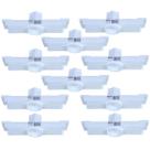 Kit Caixa Embutir Spot Na Laje 9x 7w Par20 + 8x 5W Mr16