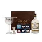 Kit Caixa London Dry Gin Átrioz com Acessórios