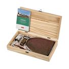 Kit Caixa Premium Acessórios Para Vinho Madeira Pinus Cooler Kit Caixa Premium Acessórios Para Vinho Madeira Pinus Cooler