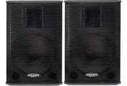 Kit Caixa Som Ativa Saga 12a 12p Passivo 500w Profissional Preto