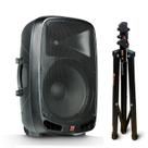 Kit Caixa Som Ativa Staner Bluetooth Ps1201 150W c/ Pedestal