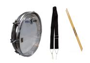 Kit Caixa Tarol 6x14Alumi 6 Afin. - Luen 21062+Acessorios
