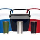 Kit Caixa Térmica 12 Litros + Copo Térmico 475ml MOR Kit Caixa Térmica 12 Litros + Copo Térmico 475ml MOR