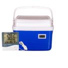 Kit Caixa Térmica 5 Litros Eps 1 Termo Higrômetro Digital LCD HTC 2