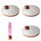 Kit Cake Board 25cm 28cm 30cm e Unta Forma 400ml Confeitaria