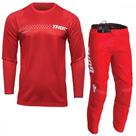 Kit Calça + Camisa Thor Sector Minimal 2023 Vermelho Kit Calça + Camisa Thor Sector Minimal 2023 Vermelho