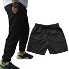 KIt Calça de Tactel Short Bermuda Tactel Para Academia Treino Relaxado