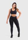 Kit Calça Legging e Top Suplex Academia Feminino Techmalhas