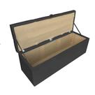 Kit Calçadeira e Painel Clean 100 Cm Suede Preto Drossi