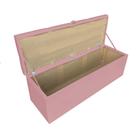Kit Calçadeira e Painel Clean 140 Cm Suede Rose Drossi