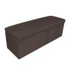 Kit Calçadeira e Painel Clean 160 Cm Suede Marrom Drossi